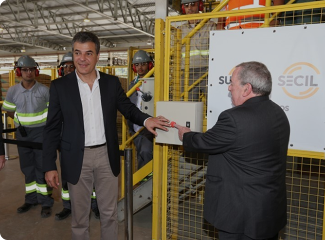 Inauguração Fábrica